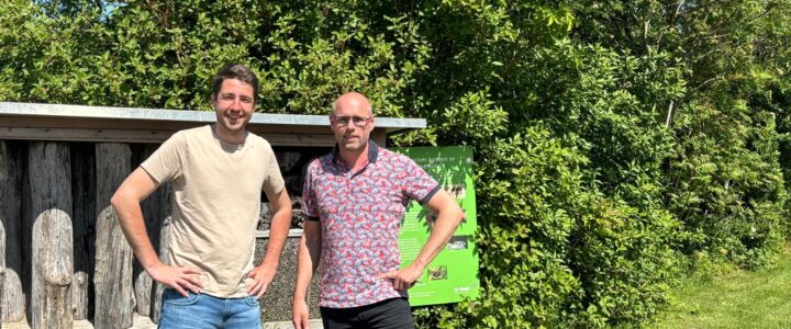 Bart Millenaar op bezoek. Bart Millenaar op bezoek.